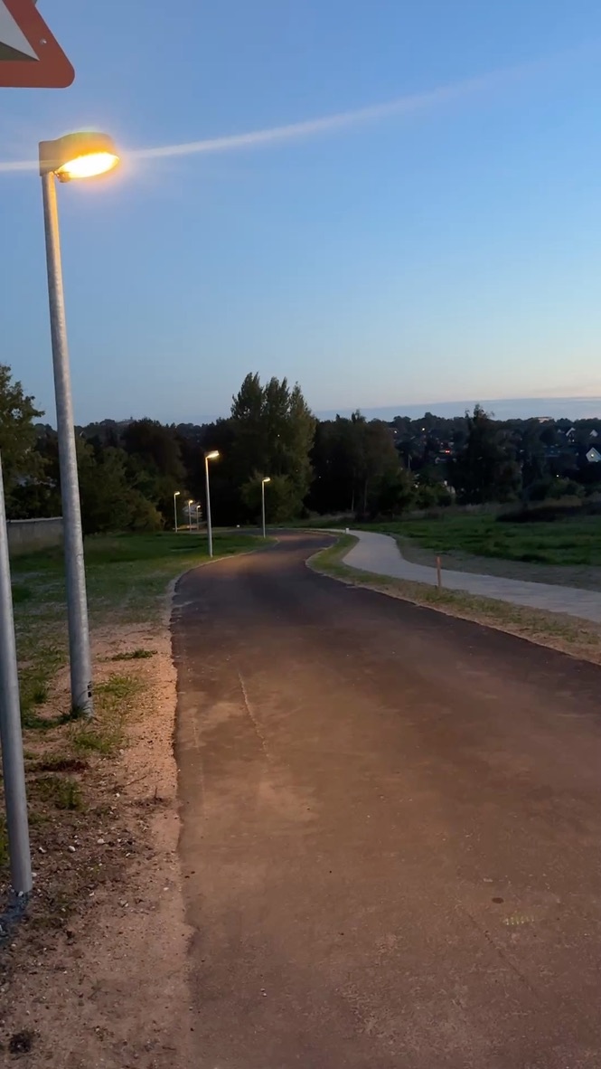Et kig ned ad stien