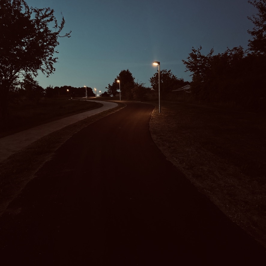 Stiforbindelsen ved skumring